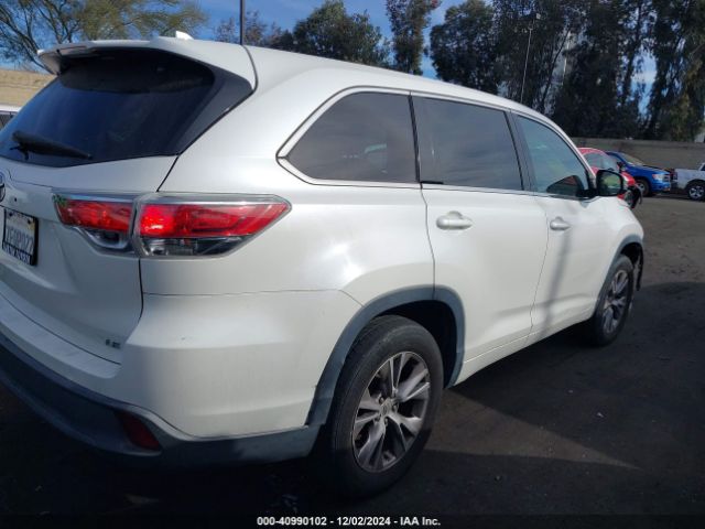 5TDZKRFH3ES014563 Toyota Highlander Le Plus V6