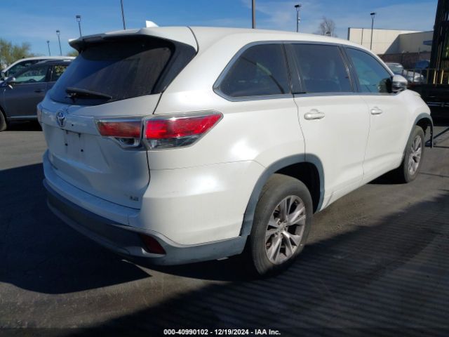 5TDZKRFH3ES014563 Toyota Highlander Le Plus V6