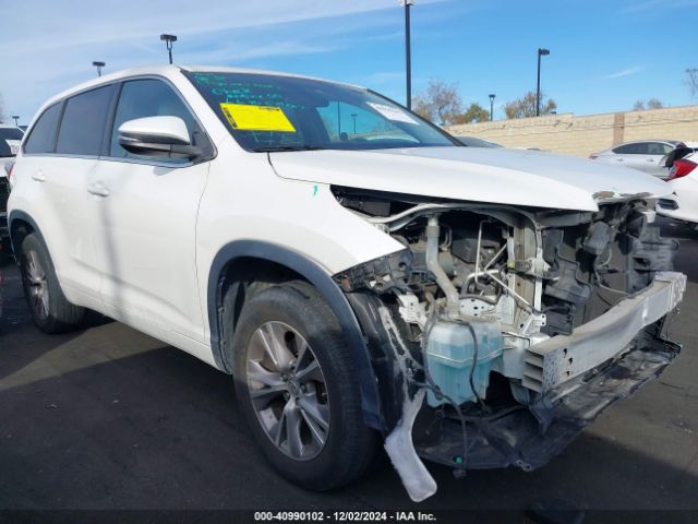 5TDZKRFH3ES014563 Toyota Highlander Le Plus V6
