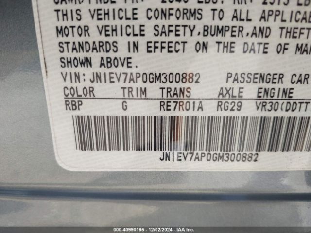 JN1EV7AP0GM300882 Infiniti Q50 3.0t Premium