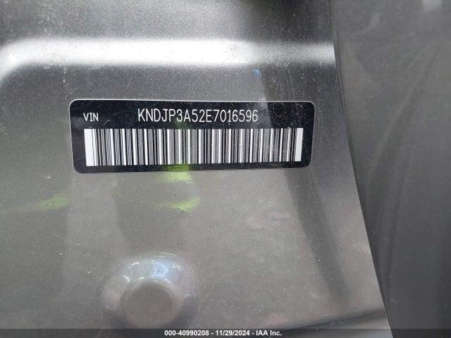 KIA SOUL + 2014 KNDJP3A52E7016596 Image 9