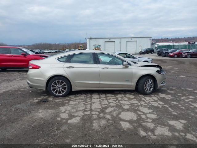 3FA6P0PU5HR289196 Ford Fusion Energi Se Luxury