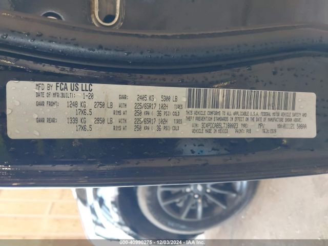 3C4PDCAB5LT180023 Dodge Journey Se Value