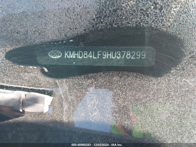 KMHD84LF9HU378299 Hyundai ELANTRA SE