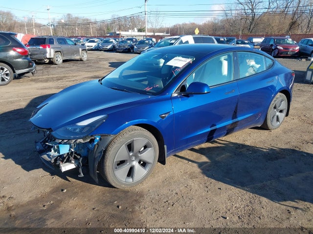 2022 TESLA MODEL 3 5YJ3E1EB0NF343799 Photo 1