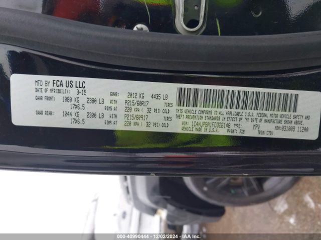 1C4NJPBA1FD326148 Jeep Patriot Altitude Edition