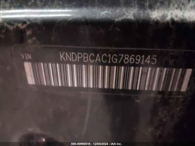 KNDPBCAC1G7869145 KIA Sportage Lx