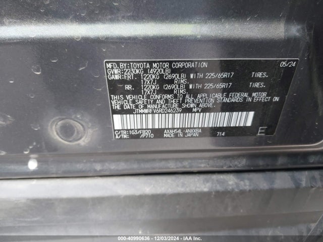 Toyota Rav4 Hybrid Le 2024 JTMMWRFV6RD246239 Image 9