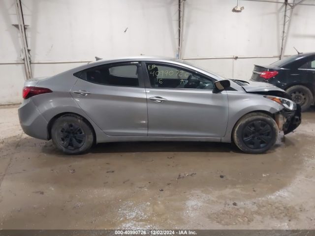 KMHDH4AE8GU512907 Hyundai ELANTRA SE