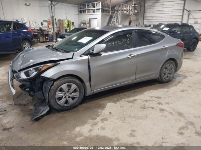 KMHDH4AE8GU512907 Hyundai ELANTRA SE