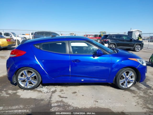 KMHTC6AD7EU188763 Hyundai Veloster Base W/black