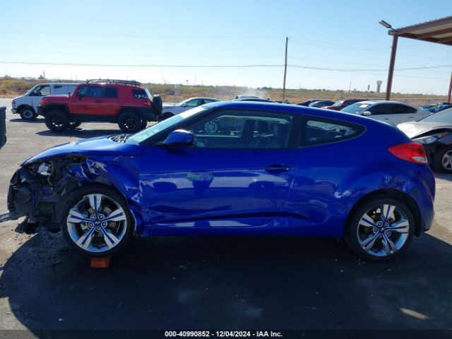 KMHTC6AD7EU188763 Hyundai Veloster Base W/black
