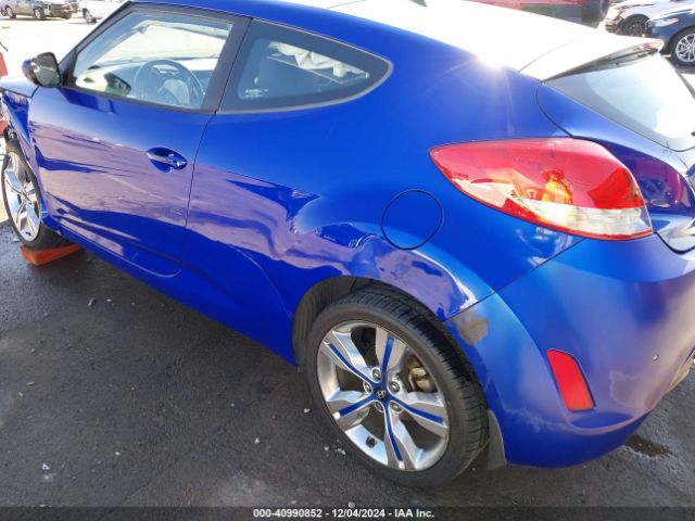 KMHTC6AD7EU188763 Hyundai Veloster Base W/black