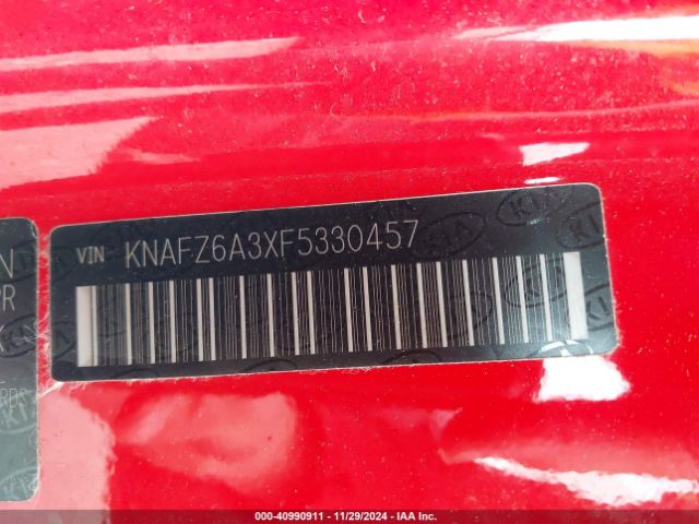 KNAFZ6A3XF5330457 KIA Forte Koup Sx