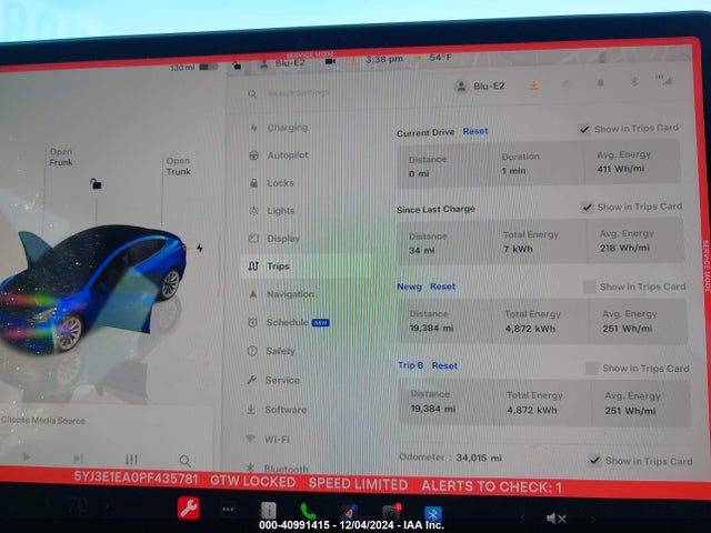 2023 TESLA MODEL 3 5YJ3E1EA0PF435781 Photo 6