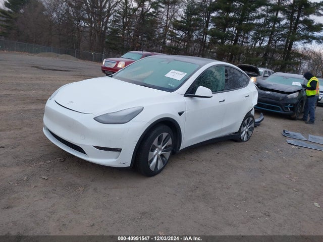 2021 TESLA MODEL Y 5YJYGDEE7MF202948 Photo 1