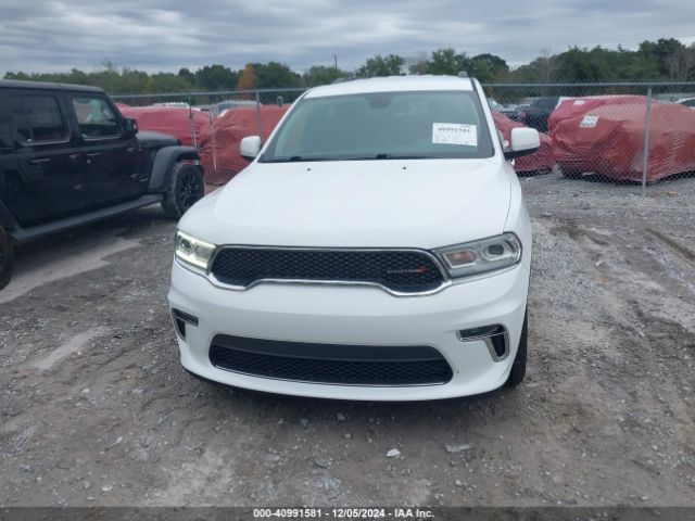 1C4RDHAGXMC553930 Dodge Durango Sxt Plus Rwd
