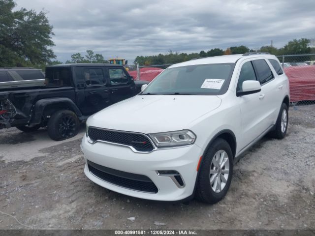 1C4RDHAGXMC553930 Dodge Durango Sxt Plus Rwd