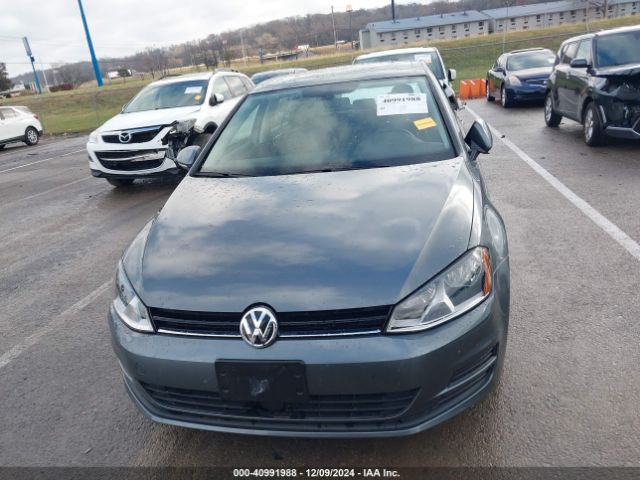 3VW117AU2HM057561 Volkswagen Golf Tsi S 4-door/tsi Wolfsburg Edition 4-door