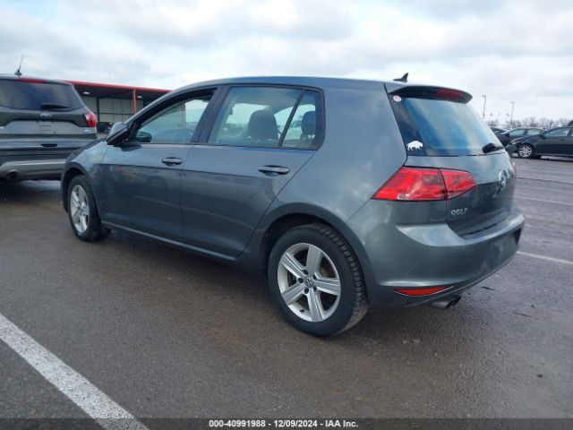 3VW117AU2HM057561 Volkswagen Golf Tsi S 4-door/tsi Wolfsburg Edition 4-door