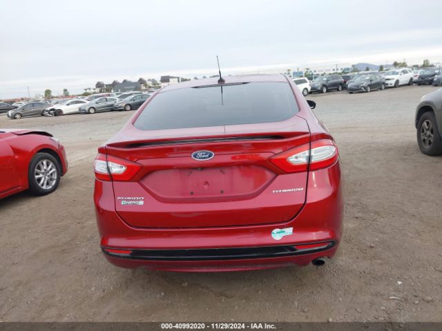 3FA6P0SU7GR115314 Ford Fusion Energi Titanium
