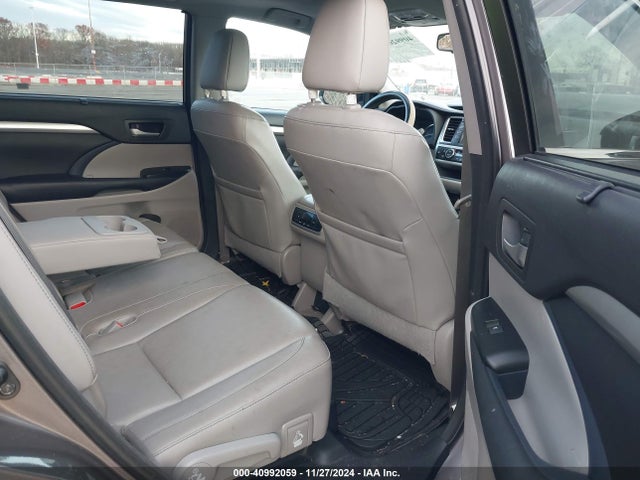 Toyota Highlander Xle V6 2016 5TDJKRFH6GS284418 Image 8