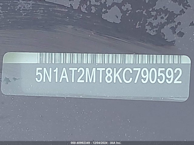 Nissan ROGUE S 2019 5N1AT2MT8KC790592 Image 9