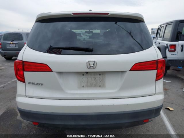 5FNYF5H52HB009567 Honda Pilot Ex-l