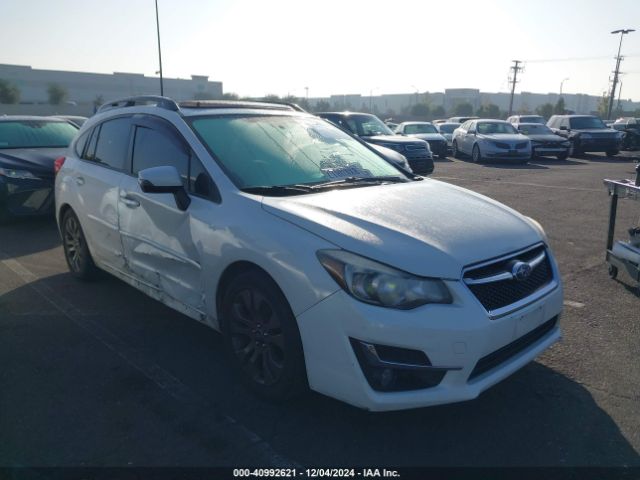 JF1GPAY63G8305485 Subaru Impreza 2.0i Sport Limited