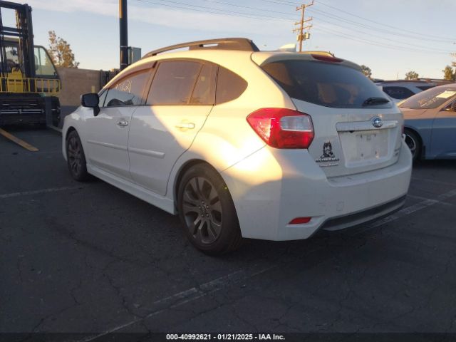 JF1GPAY63G8305485 Subaru Impreza 2.0i Sport Limited