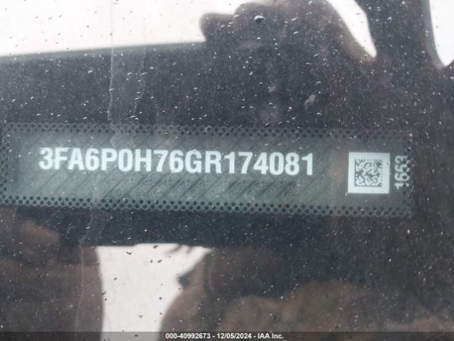 3FA6P0H76GR174081 Ford FUSION SE