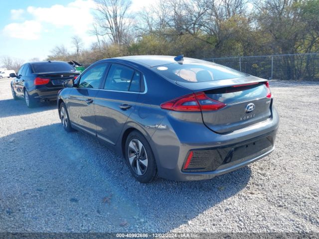 KMHC75LC8JU072680 Hyundai Ioniq Hybrid Sel