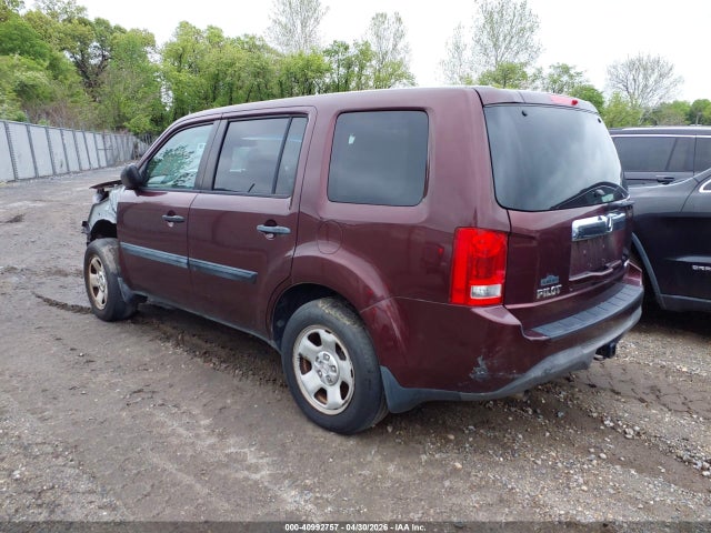 Продажа на аукционе авто 2012 Honda Pilot Lx, vin: 5FNYF4H21CB057764, номер лота: 40992757