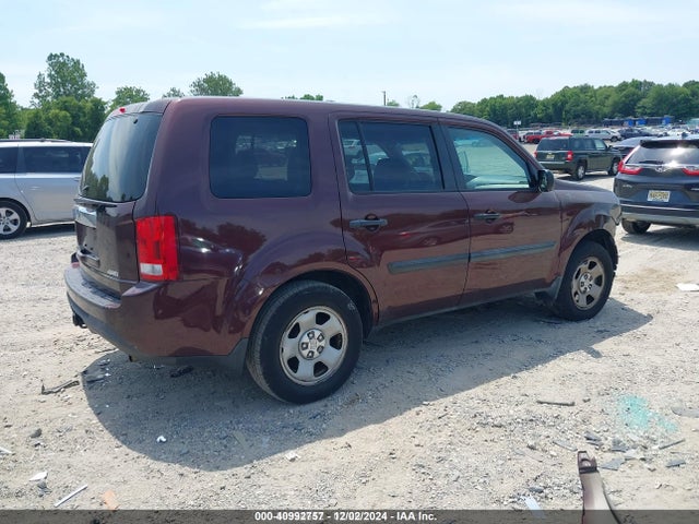 Продажа на аукционе авто 2012 Honda Pilot Lx, vin: 5FNYF4H21CB057764, номер лота: 40992757