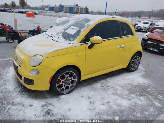 2012 FIAT 500 3C3CFFBR9CT122880 Photo 1
