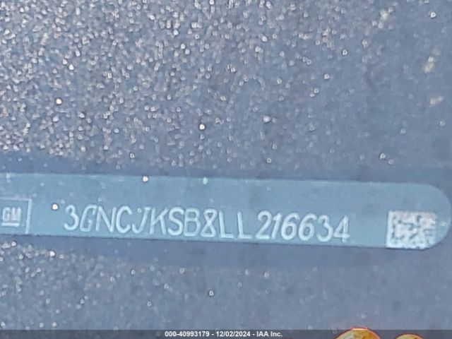 3GNCJKSB8LL216634 Chevrolet Trax Fwd Ls