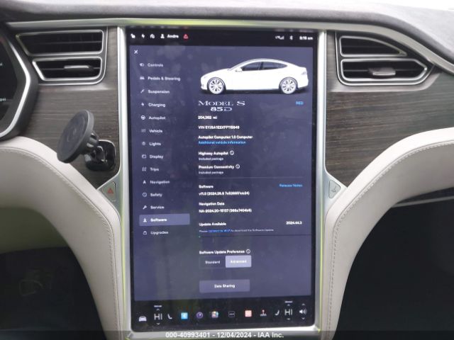 5YJSA1E2XFF115849 Tesla Model S 70d/85d/p85d