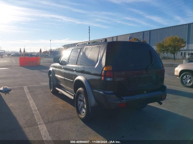 2001 MITSUBISHI MONTERO SPORT JA4MT31H91P006817 Photo 2