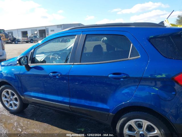 MAJ3P1TE1JC158441 Ford Ecosport Se