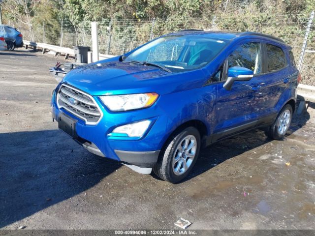MAJ3P1TE1JC158441 Ford Ecosport Se