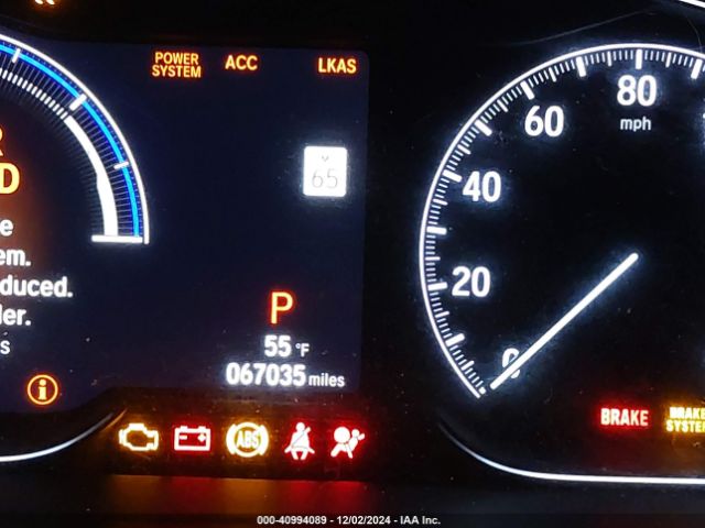 1HGCV3F57JA015546 Honda Accord Hybrid Ex-l