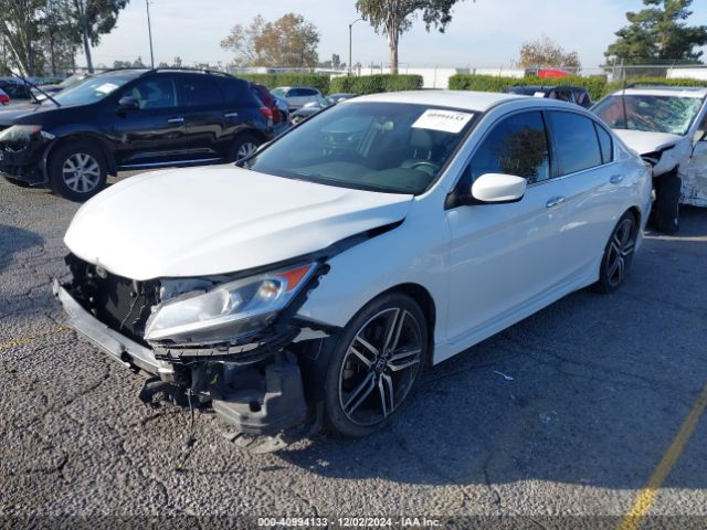 1HGCR2F10HA160563 Honda Accord Sport Se