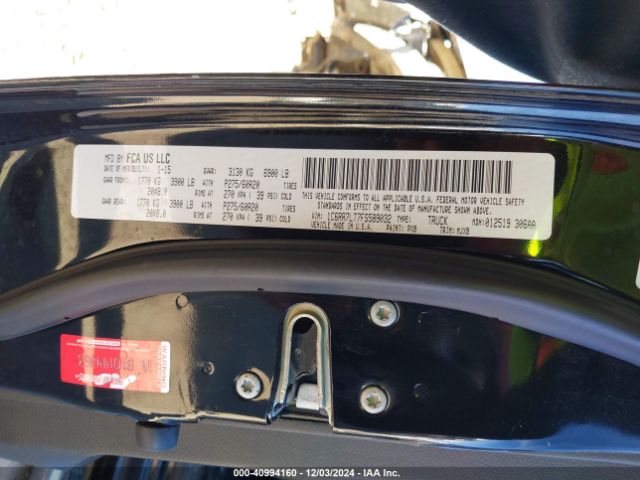 1C6RR7LT7FS589032 RAM 1500 Big Horn