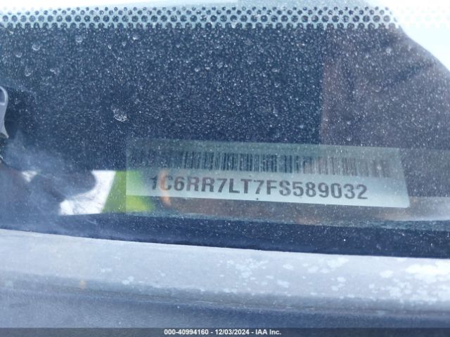 1C6RR7LT7FS589032 RAM 1500 Big Horn