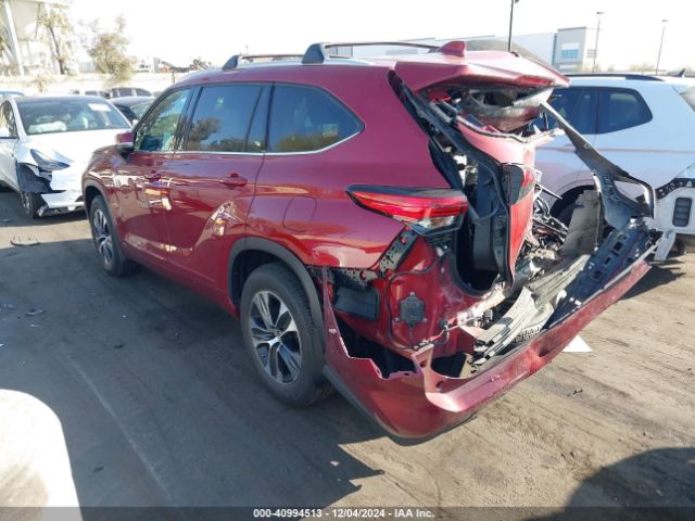 5TDHBRCH3NS552163 Toyota Highlander Hybrid Xle