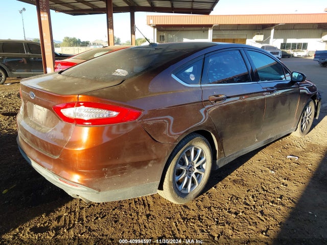 Ford FUSION S 2016 3FA6P0G75GR383653 Image 4