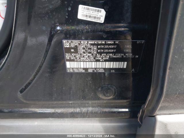 2T3ZFREV5HW391829 Toyota RAV4 LE