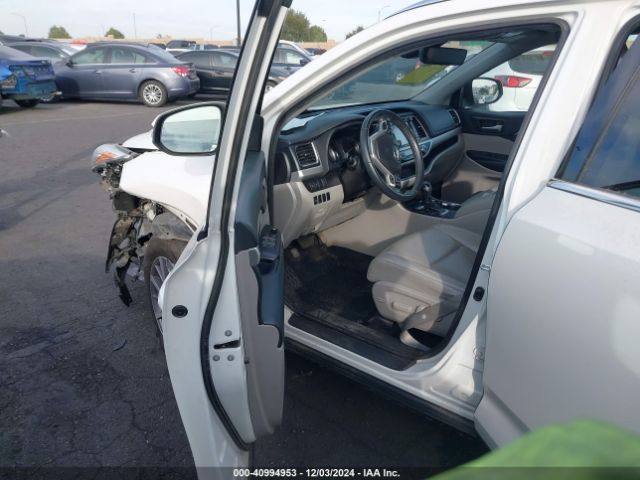 5TDKZRFH6KS563389 Toyota Highlander Xle