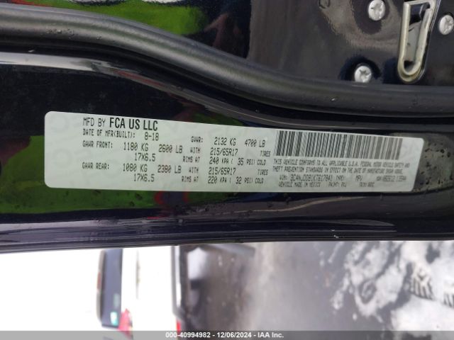 3C4NJDDB1KT617841 Jeep Compass Trailhawk 4x4