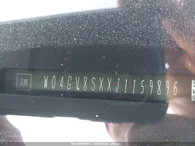 W04GV8SXXJ1159896 Buick Regal Tourx Essence